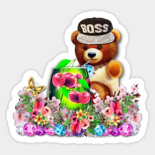 Boss Celebration Sticker